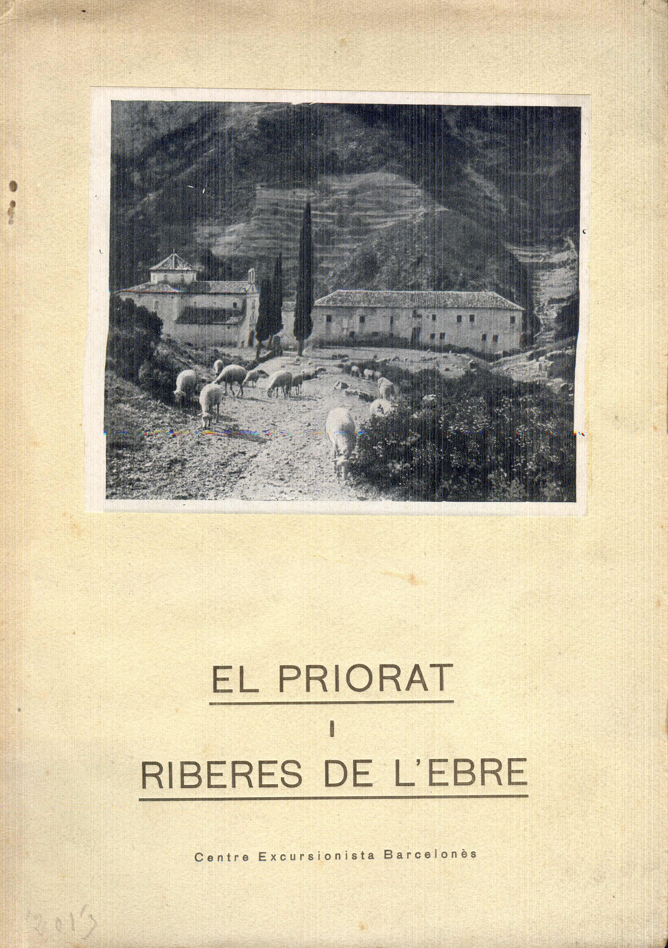 Priorat i Riberes de l'Ebre, El - Portada